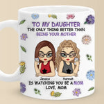 A Mother's Love Is The Purest Form Of Magic - Family Personalized Custom 3D Inflated Effect Printed Mug - Gift For Mom, Daughter