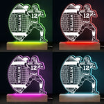 Every Play Is A Chance To Shine - Personalized Custom Shaped 3D LED Light - Gift For Sport Lovers, Sport Players