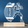 Every Play Is A Chance To Shine - Personalized Custom Shaped 3D LED Light - Gift For Sport Lovers, Sport Players