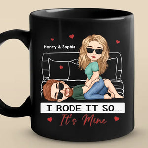 I Look At Every Day With You As A Gift - Couple Personalized Custom Mug - Gift For Husband Wife, Anniversary