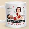 Custom Photo Some People Are Worth Melting For - Couple Personalized Custom Mug - Gift For Husband Wife, Anniversary
