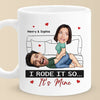 Custom Photo Some People Are Worth Melting For - Couple Personalized Custom Mug - Gift For Husband Wife, Anniversary