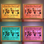 Custom Photo In You, I've Found My Forever - Couple Personalized Custom Frame Light Box - Gift For Husband Wife, Anniversary