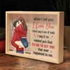You Are The Best Thing - Couple Personalized Custom Frame Light Box - Gift For Husband Wife, Anniversary