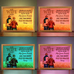 Two Hearts, One Soul - Couple Personalized Custom Frame Light Box - Gift For Husband Wife, Anniversary
