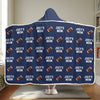 Game Day Vibes, Mom Life Pride - Personalized Custom Snuggle Blanket, Hoodie Blanket - Gift For Sport Lovers, Sport Players