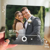 Custom Photo Together As One - Couple Personalized Custom Music Fridge Magnet That Can Play Songs - Gift For Husband Wife, Anniversary