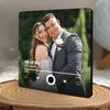 Custom Photo Together As One - Couple Personalized Custom Music Fridge Magnet That Can Play Songs - Gift For Husband Wife, Anniversary