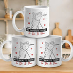 Custom Name Romantic Couple Gifts - Personalized Mugs