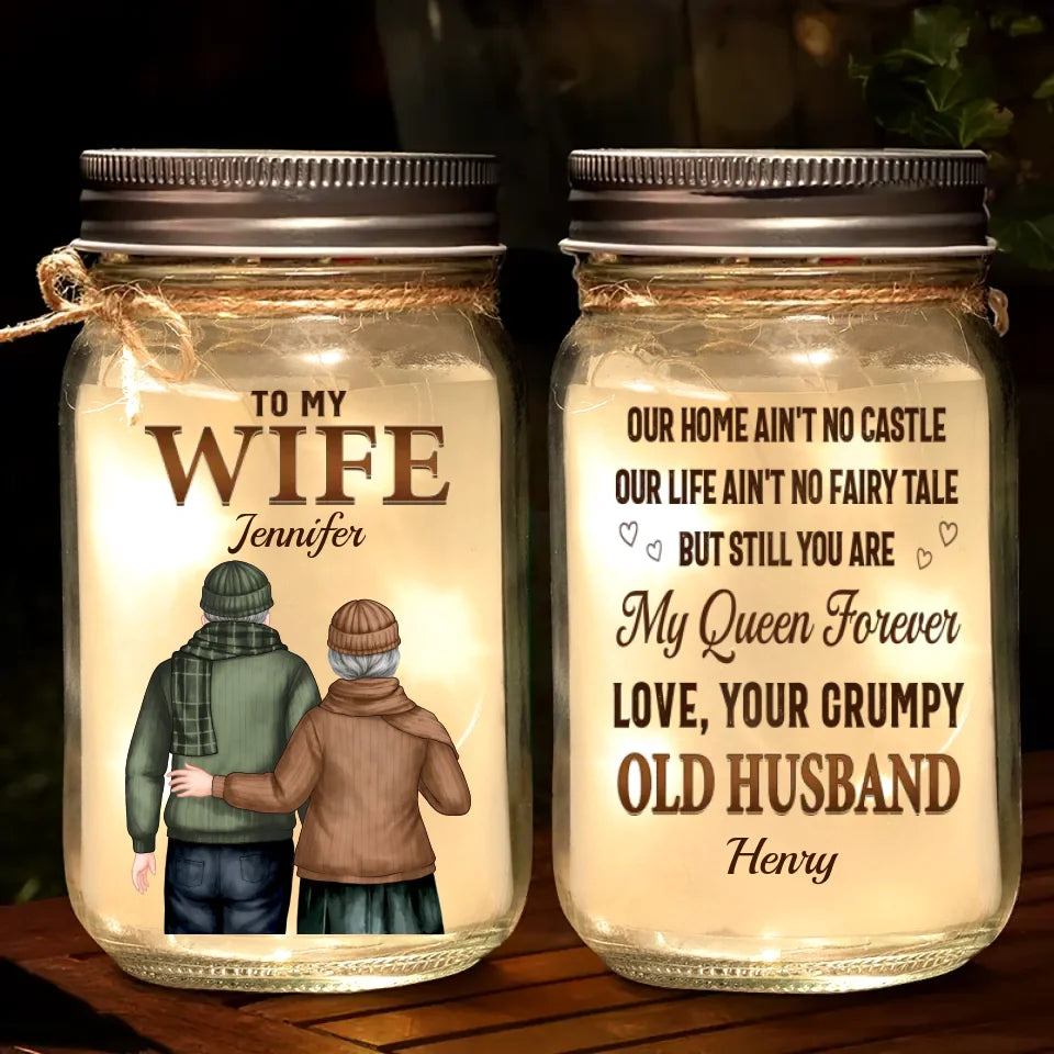 You Light Up My Life Mason Jar - Potluck Press