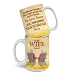 My Queen Forever - Couple Personalized Custom Mug - Gift For Husband Wife, Anniversary