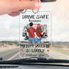 My Butt Would Be So Lonely Without You - Couple Personalized Custom Car Ornament - Acrylic Custom Shaped - Gift For Husband Wife, Anniversary