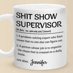 The Steady Hand - Coworker Personalized Custom Mug - Gift For Coworkers, Work Friends, Colleagues