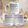 The Steady Hand - Coworker Personalized Custom Mug - Gift For Coworkers, Work Friends, Colleagues