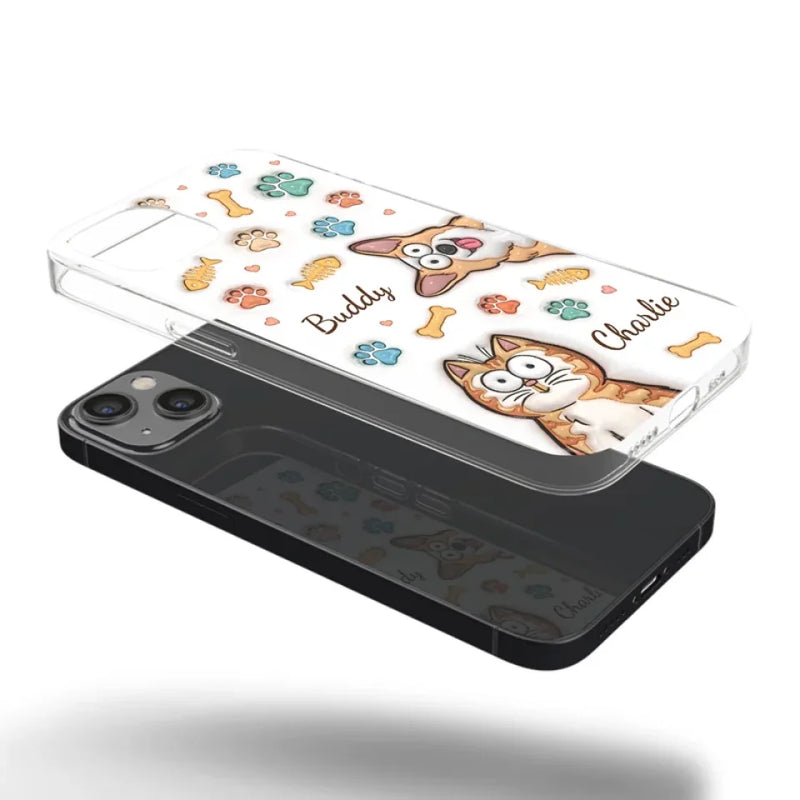 All You Need Is Love And A Dog - Dog & Cat Personalized Custom 3D Inflated Effect Printed Clear Phone Case - Gift For Pet Owners, Pet Lovers