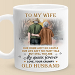 Love Is Not Just A Feeling, It's A Choice We Make Every Day - Couple Personalized Custom Mug - Gift For Husband Wife, Anniversary