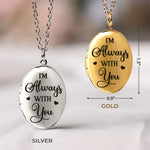 Butterfly Memorial Keepsake Gifts - Locket Necklace