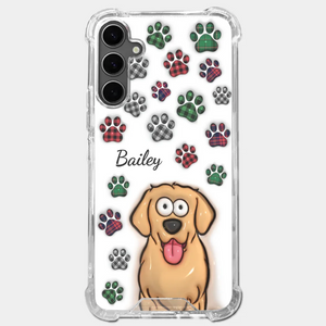 Life Would Be Ruff Without You - Dog & Cat Personalized Custom 3D Inflated Effect Printed Clear Phone Case - Gift For Pet Owners, Pet Lovers