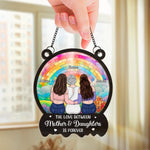 Custom Name Mother and Daughters Gifts - Personalized Suncatcher Ornament