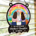 Custom Name Mother and Daughters Gifts - Personalized Suncatcher Ornament