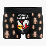 Custom Photo I Need You And I Want You - Couple Personalized Custom Boxer Briefs, Men's Boxers - Gift For Husband Wife, Anniversary
