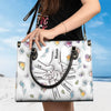 You Are My Guiding Star - Family Personalized Custom 3D Inflated Effect Printed Leather Handbag - Gift For Mom, Grandma