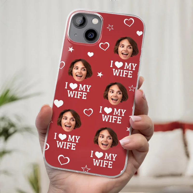 Custom Photo Owner Of My Heart - Couple Personalized Custom Clear Phone Case - Gift For Husband Wife, Anniversary