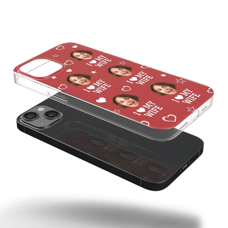 Custom Photo Owner Of My Heart - Couple Personalized Custom Clear Phone Case - Gift For Husband Wife, Anniversary