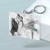 Custom Photo Loved You Then, Love You Still - Couple Personalized Custom Shaped Acrylic Keychain - Gift For Husband Wife, Anniversary