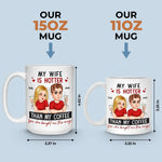 Together Forever, My Love - Couple Personalized Custom Mug - Gift For Husband Wife, Anniversary