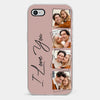 Custom Photo I Love You So Much - Couple Personalized Custom Clear Phone Case - Gift For Husband Wife, Anniversary