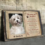 Custom Photo Remembering You Is Easy - Memorial Personalized Custom Horizontal Canvas - Sympathy Gift For Family Members