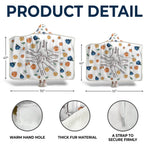 Holding Hands Is A Reminder That We Are All Connected - Family Personalized Custom 3D Inflated Effect Printed Snuggle Blanket, Hoodie Blanket - Gift For Family Members