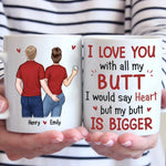 Custom Name Funny Couple Gifts - Personalized Mugs
