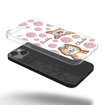 Custom Name Cat Paw Print Gifts for Cat Lovers - Personalized Phone Case
