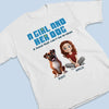 The Bond Between A Girl And Her Dogs Is Life’s Greatest Gift - Dog Personalized Custom Unisex T-shirt, Premium T-shirt, Hoodie - Gift For Pet Owners, Pet Lovers