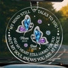 My Heart Still Looks For You - Memorial Personalized Custom Car Ornament - Acrylic Custom Shaped - Sympathy Gift For Family Members