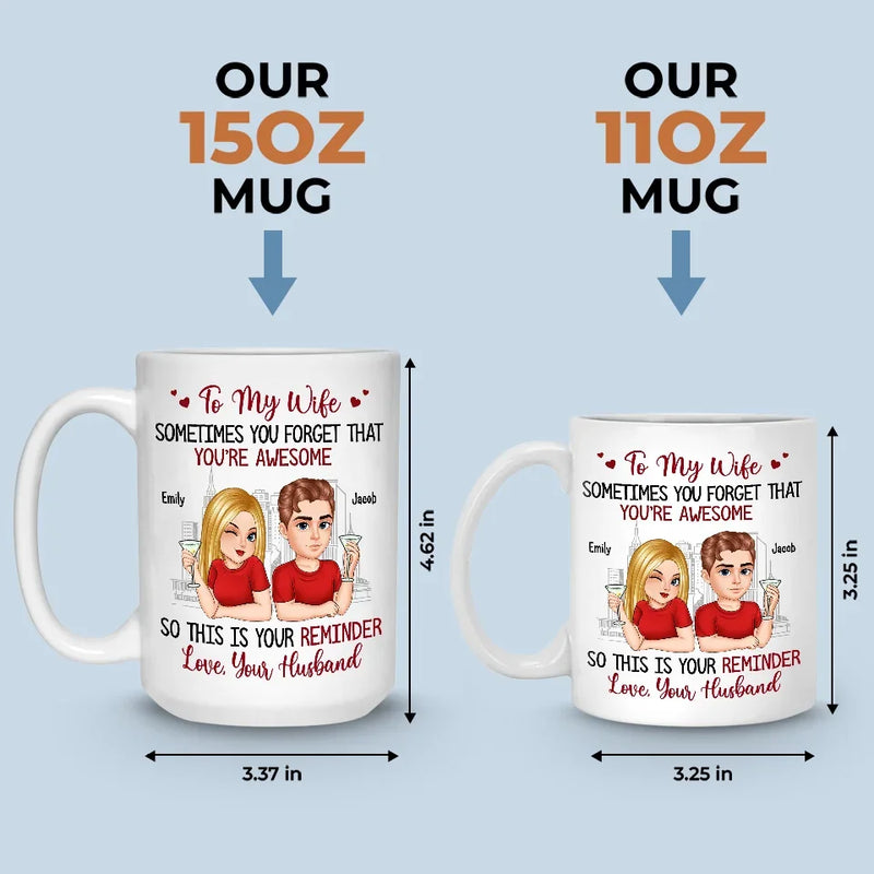 So Many Of My Smiles Begin With You - Couple Personalized Custom Mug - Gift For Husband Wife, Anniversary