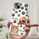 Custom Name Cat and Dog Gifts for Pet Lovers - Personalized Phone Case