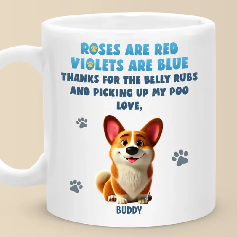 Dogs Are Family - Dog Personalized Custom Mug - Gift For Pet Owners, Pet Lovers
