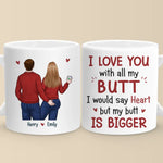 Custom Name Funny Couple Gifts - Personalized Mugs