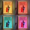 No One Will Ever Love You Like Your Mom Does - Family Personalized Custom Frame Light Box - Gift For Mom, Daughter