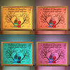 A Mother And Daughter Always Share A Special Bond - Family Personalized Custom Frame Light Box - Gift For Mom, Daughter