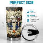 Custom Name Camping Couple Gifts - Personalized Tumbler