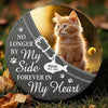 Custom Photo A Loyal Friend, A Gentle Spirit - Memorial Personalized Custom Round Shaped Stone With Stand - Sympathy Gift For Pet Owners, Pet Lovers