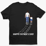 My Dad Is My Hero - Family Personalized Custom Unisex T-shirt, Premium T-shirt, Hoodie - Father's Day, Birthday Gift For Dad