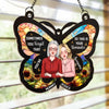 A Daughter Is A Piece Of Her Mother’s Heart - Family Personalized Window Hanging Suncatcher Ornament - Gift For Mom, Daughter