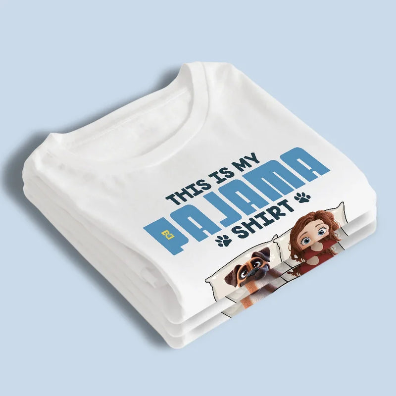 This Is My Pawjama Shirt - Dog Personalized Custom Unisex T-shirt, Premium T-shirt, Hoodie - Gift For Pet Owners, Pet Lovers