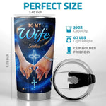 Slow And Steady, Together Forever - Couple Personalized Custom Tumbler - Gift For Husband Wife, Anniversary