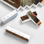 Custom Couple Photo Love Gifts - Personalized Building Brick Blocks
